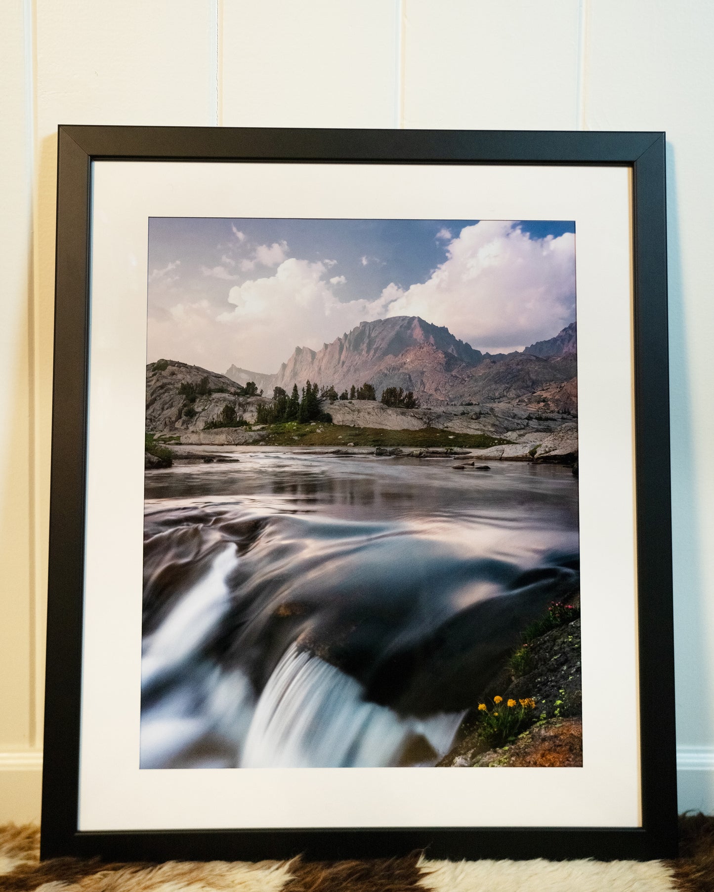 Island Lake Falls, Wind River Range, WY